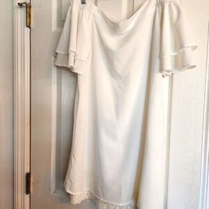slim fit dress slacks White Angela Women Dress main image 0